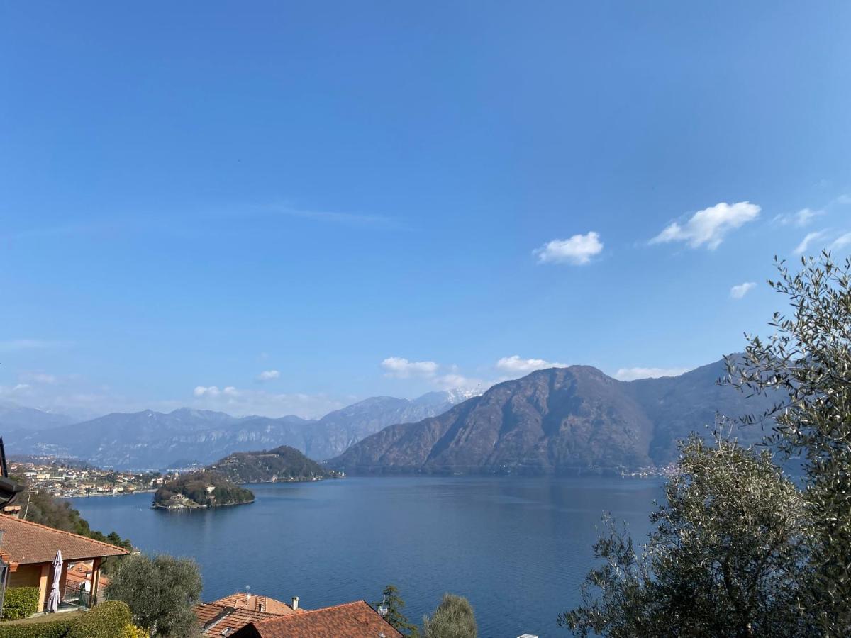 Paolo'S Home - Overlooking The Lake Colonno Eksteriør bilde